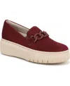 Naturalizer Daphne Slip-on Platform Sneaker In Red