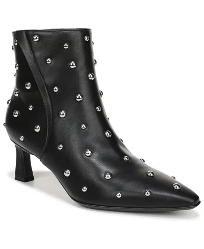 Naturalizer Women's Deesha Two Zip Short Boots In Black