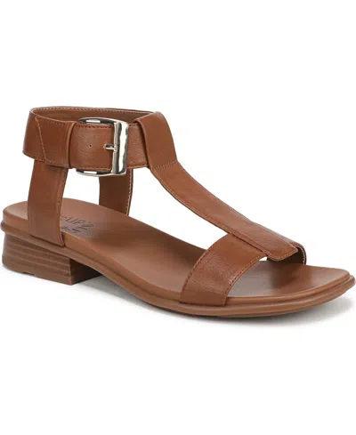 Naturalizer Easton T-strap Sandal In Brown