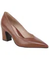 Naturalizer Ella Pump In Caramel Brown Leather