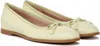 Naturalizer Women's Essential Bow Ballet Flat In Lime In Green