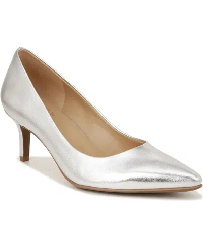 Naturalizer Women's Everly Pointed Toe Pumps In White