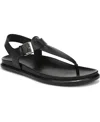 Naturalizer Wide Width Fab Sandal In Black