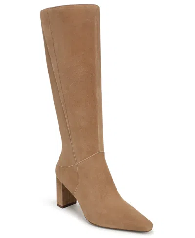 Naturalizer Women's Farryn Pointed Toe Tall Boots In Neutral