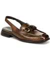 Naturalizer Frances Slingback Loafer In Bronze Leather