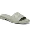 Naturalizer Genevieve Slide Sandal In Pistachio Leather
