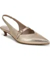 Naturalizer Grayson Slingback Mary Jane Flat In Gold