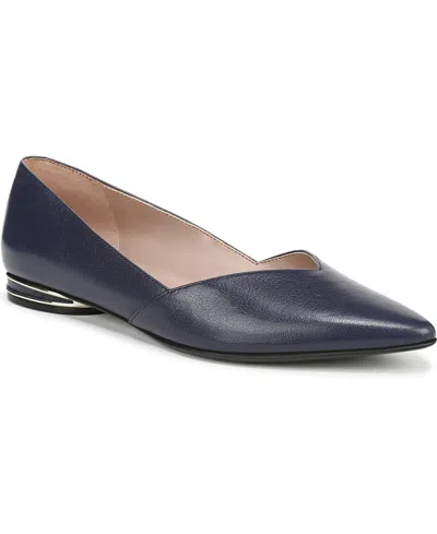 Naturalizer Women's Havana Pointed Toe Ballet Flats In Blue