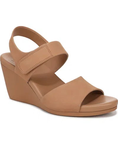 NATURALIZER WOMEN'S IMANI OPEN ROUND TOE WEDGE SANDALS