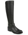 Naturalizer Womens Jaya Knee High Block Heel Riding Boots Regular Wide Calf Extra Wide Calf In Multi