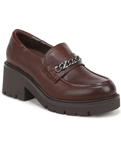 Naturalizer Women's Jolee Platform Lug Sole Loafers In Dark Brown