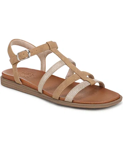 Naturalizer Wide Width Julia Sandal In Brown