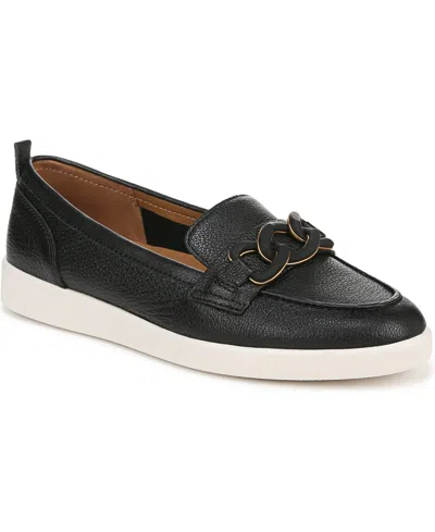 Naturalizer Women's Kateri Hybrid Penny Loafers In Black Leather