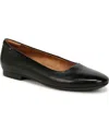 Naturalizer Women's Maxwell Round Toe Ballet Flats In Black Leather