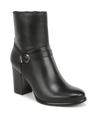 NATURALIZER WOMEN'S LEIGHTON ZIP SHORT BOOTIES