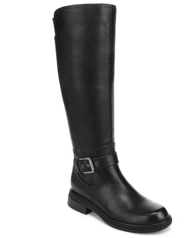 Naturalizer Women's Luxe Zipper Tall Boots In Black