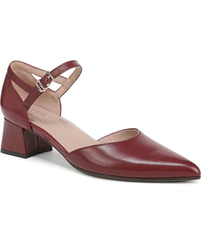 NATURALIZER WOMEN'S MADDOX BLOCK HEEL ANKLE STRAP PUMPS