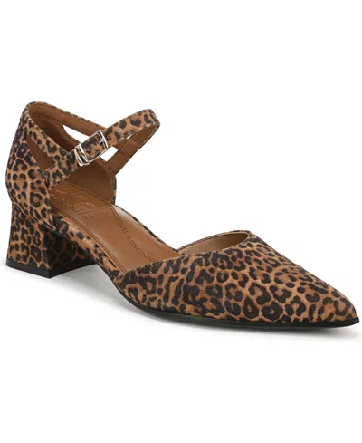 Naturalizer Women's Maddox Block Heel Ankle Strap Pumps In Multi