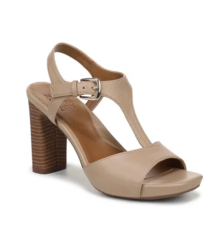 Naturalizer Women's Marlowe Strappy Dress Sandals In Brown