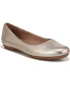 Naturalizer Women's Maxwell Round Toe Ballet Flats In Silver