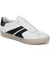 Naturalizer Women's Medina Round Toe Lace Up Sneakers In White,black Leather