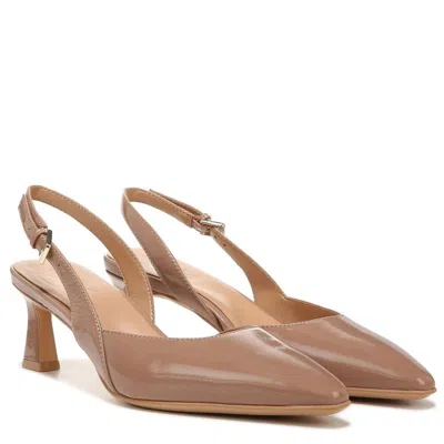 Naturalizer Women's  Dalary Brown Leather Pointed Toe Slingback Zap1443