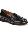 Naturalizer Pacey Kiltie Fringe Loafer In Black