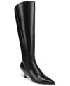Naturalizer Women's Pepper Wide Calf Tall Dress Boots In Black