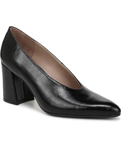 Naturalizer Women's Perry Pointed Toe Block Heel Pumps In Black