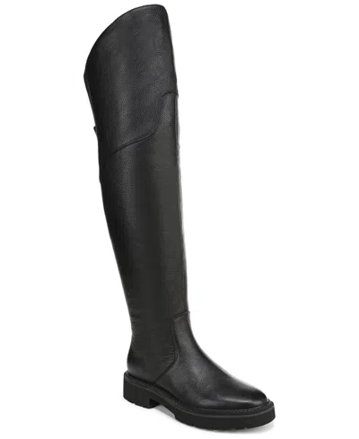 NATURALIZER WOMEN'S SCARLETTE ALMOND TOE EXTRA WIDE CALF TALL OVER-THE-KNEE BOOTS