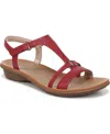 Naturalizer Sofia Sandal In Red