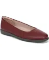 Naturalizer Soft Flex Ballet Flat In Burgundy