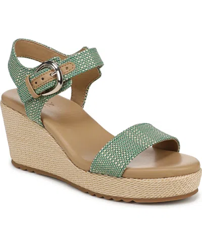 Naturalizer Women's Stella Open Round Toe Wedge Sandals In Multi