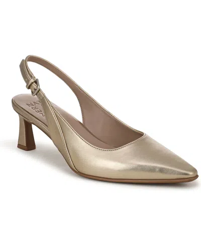 Naturalizer Women's Tansy Slingback Snip Toe Pumps In Gold
