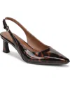 Naturalizer Tansy Slingback Pump In Animal Print