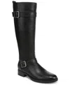 Naturalizer Womens Tiernan Knee High Riding Boots Regular Wide Calf In Black