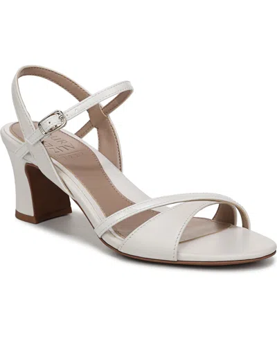 Naturalizer Women's Trey Strappy Dress Sandals In White