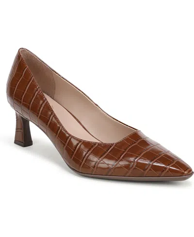 Naturalizer Women's Tylan Point Toe Pump Shoes In Brown