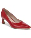Naturalizer Women's Tylan Point Toe Pump Shoes In Red