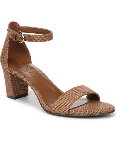 Naturalizer Women's Vera Ankle Strap Dress Sandals In Brown