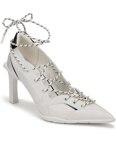 Naturalizer X June Ambrose Zyra Pointed Toe Sneaker Pump In White