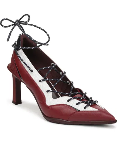 Naturalizer X June Ambrose Zyra Pointed Toe Sneaker Pump In Burgundy