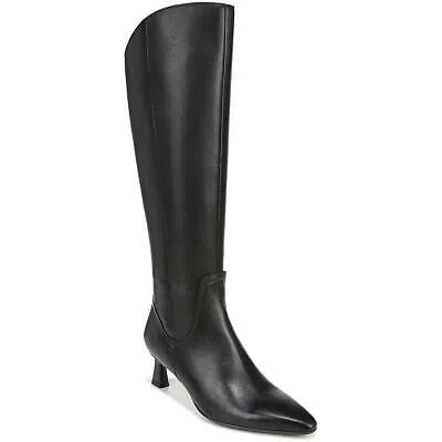 Pre-owned Naturalizer Womens Deesha Black Knee-high Boots Shoes 7 Wide (c,d,w) Bhfo 0416