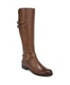 Naturalizer Womens Jessie Riding Boots Regular Wide Calf In Brown