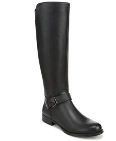 Naturalizer Womens Juno Regular Wide Extra Wide Zip Tall Boots In Black