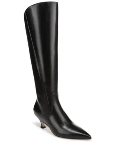 Naturalizer Womens Pepper Tall Dress Boots Regular Wide Calf In Black