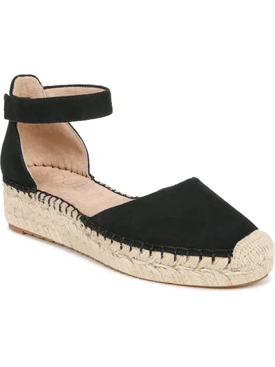 Naturalizer Wren Womens Closed Toe Ankle Strap Espadrilles In Multi