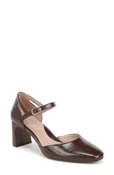 Naturalizer Yasmine Mary Jane Block Heel Pump In Animal Print