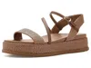 Naturalizer Zayda Platform Sandal In Brown