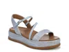Naturalizer Zayda Platform Sandal In Blue